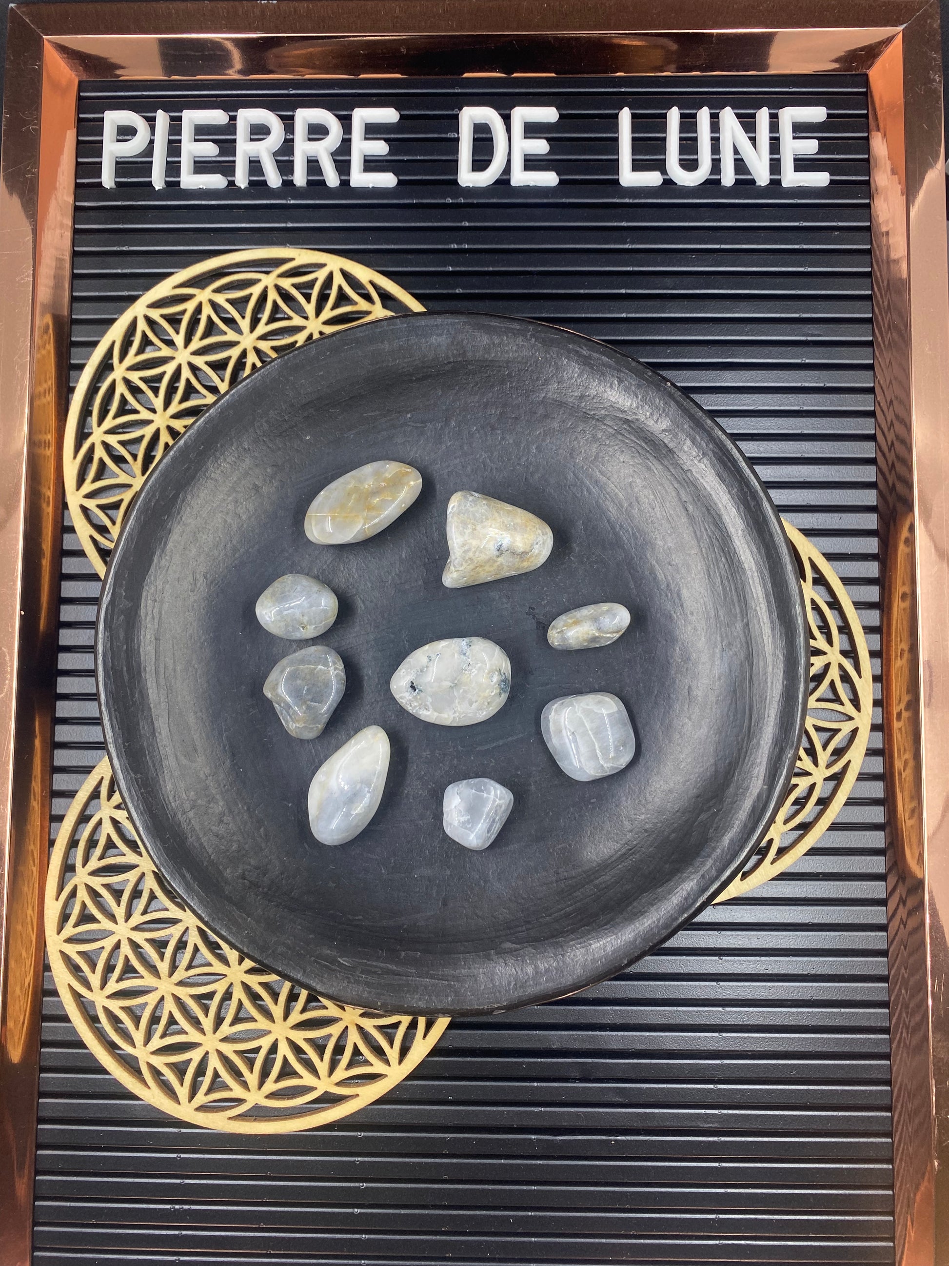 Pierre de Lune roulée - GA-07 - Creations Natural Stone